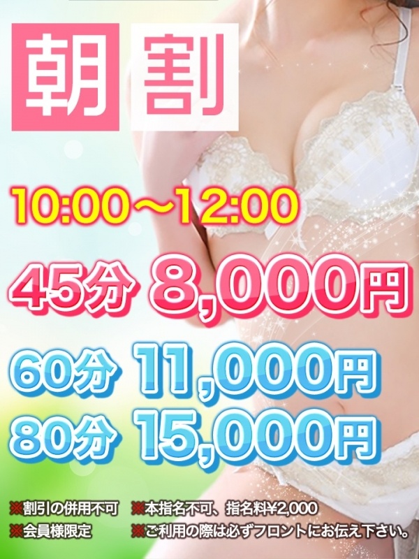 朝割り
